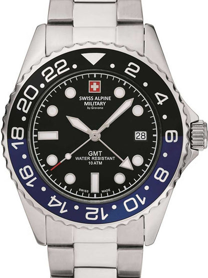 SWISS ALPINE MILITARY 7052-1132 Analoguhr Armbanduhr 46 mm ansicht-3
