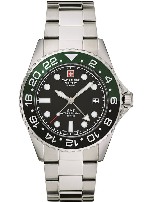 SWISS ALPINE MILITARY 7052-1138 Analoguhr Armbanduhr 46 mm