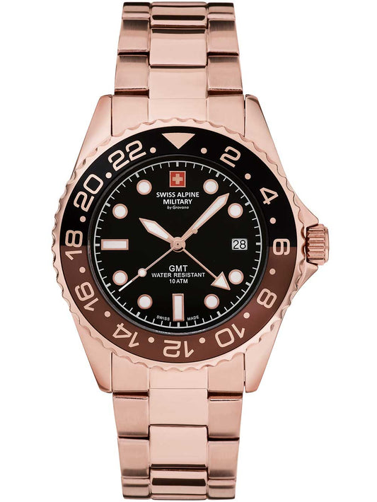 SWISS ALPINE MILITARY 7052-1164 Analoguhr Armbanduhr 46 mm