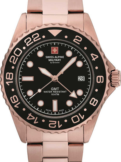 SWISS ALPINE MILITARY 7052-1167 Analoguhr Armbanduhr 36 mm ansicht-3