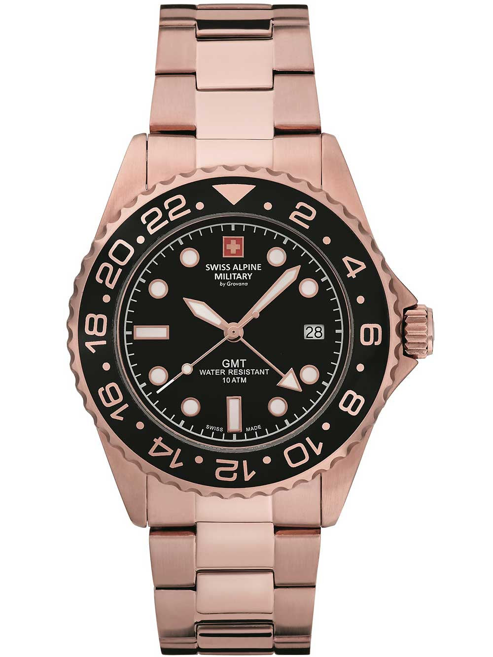 SWISS ALPINE MILITARY 7052-1167 Analoguhr Armbanduhr 36 mm