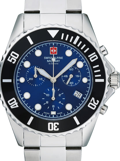 SWISS ALPINE MILITARY 7053-9138 Chronograph Armbanduhr 46 mm ansicht-3
