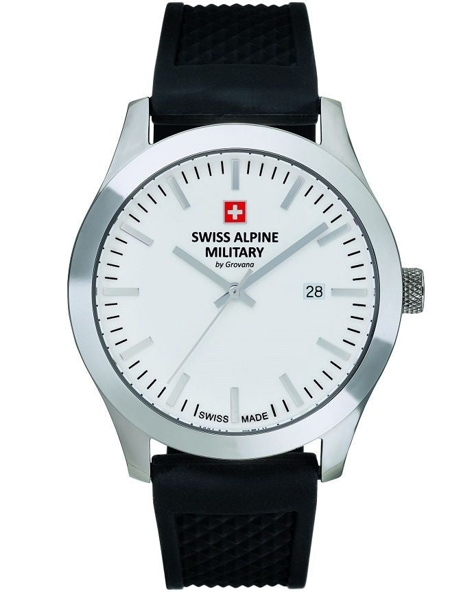 SWISS ALPINE MILITARY 7055-1833SAM Analoguhr Armbanduhr 43 mm ansicht-2