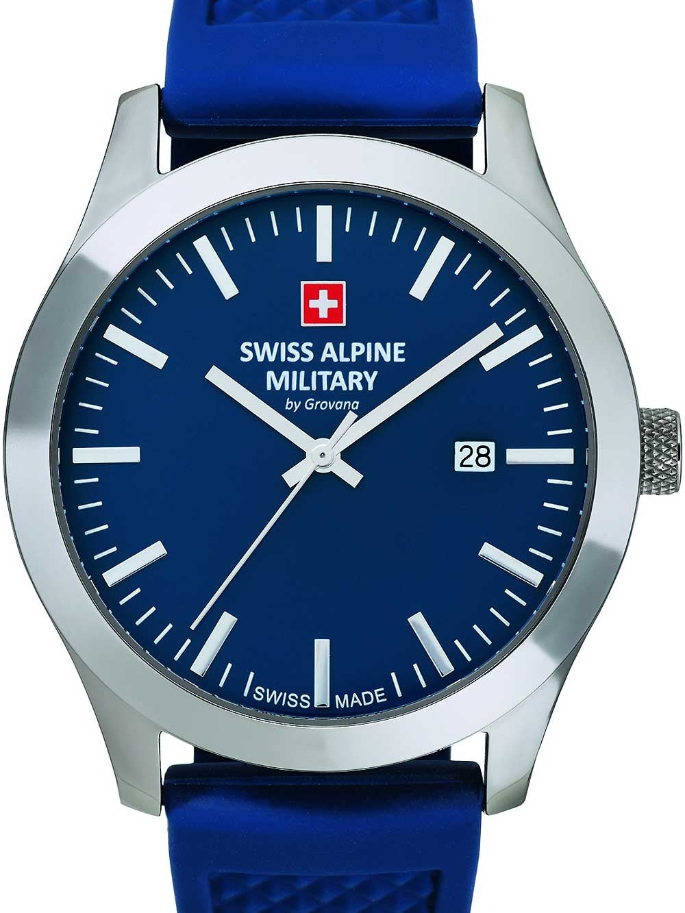 SWISS ALPINE MILITARY 7055-1835 Analoguhr Armbanduhr 20 mm ansicht-3