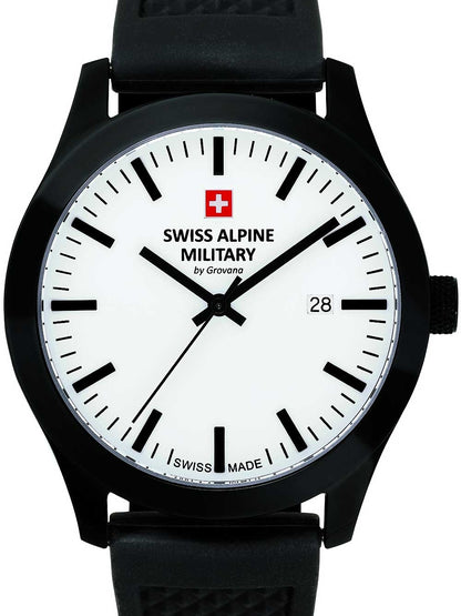 SWISS ALPINE MILITARY 7055-1873 Analoguhr Armbanduhr 36 mm ansicht-3