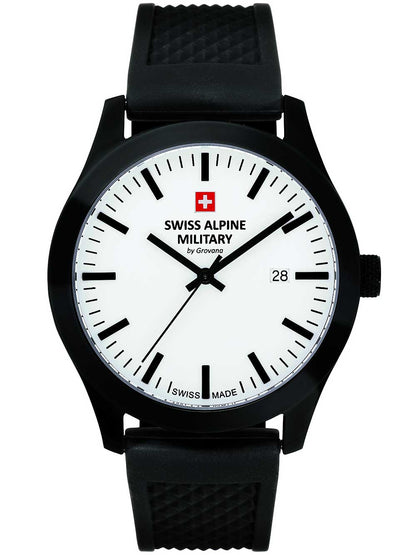 SWISS ALPINE MILITARY 7055-1873 Analoguhr Armbanduhr 36 mm