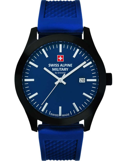 SWISS ALPINE MILITARY 7055-1875 Analoguhr Armbanduhr 46 mm ansicht-2