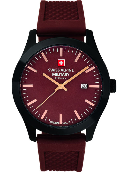 SWISS ALPINE MILITARY 7055-1876 Analoguhr Armbanduhr 46 mm