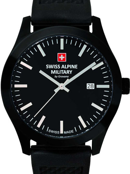 SWISS ALPINE MILITARY 7055-1877 Analoguhr Armbanduhr 46 mm ansicht-3