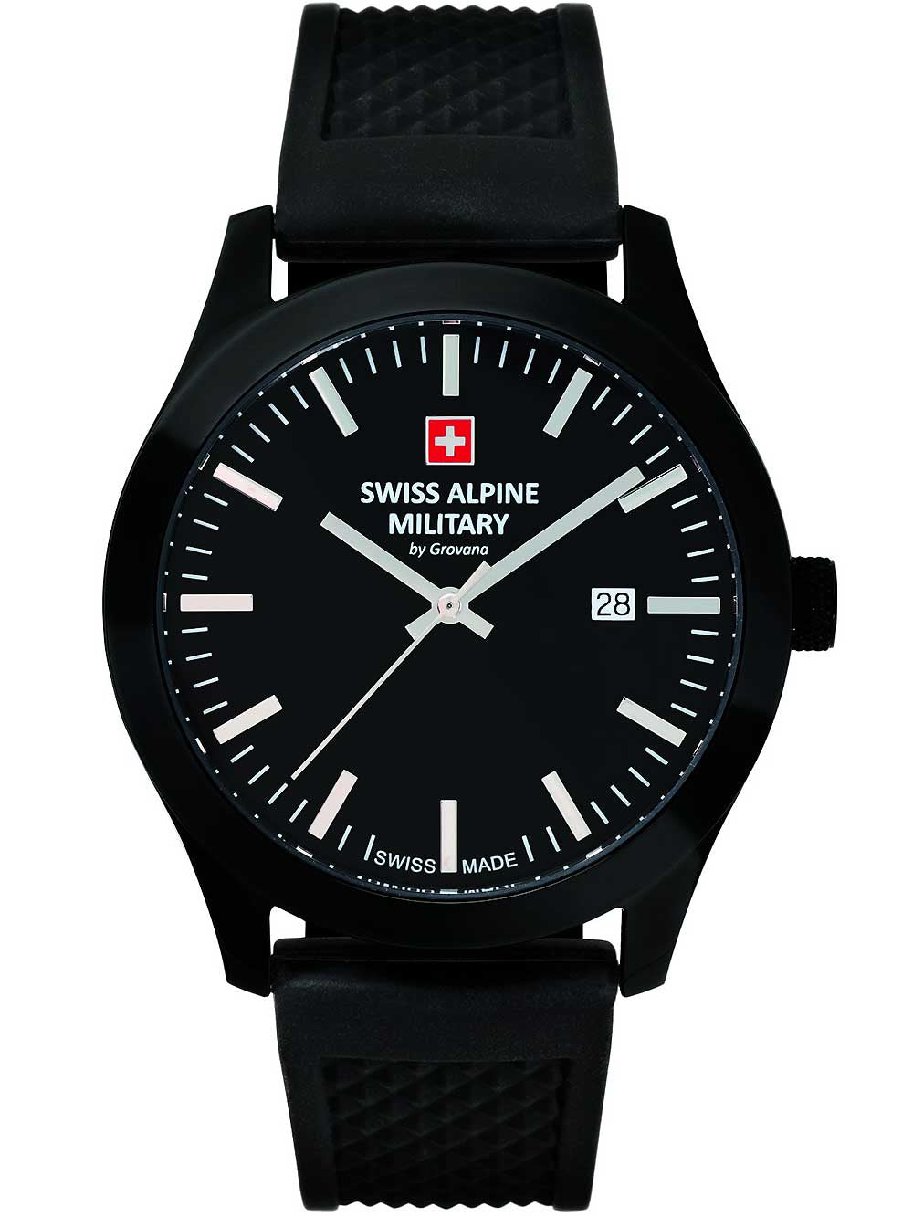 SWISS ALPINE MILITARY 7055-1877 Analoguhr Armbanduhr 46 mm