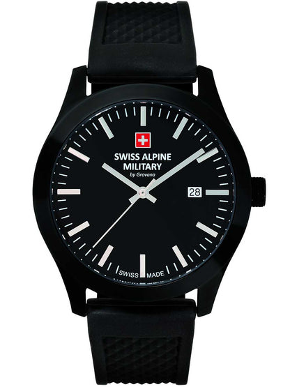 SWISS ALPINE MILITARY 7055-1877 Analoguhr Armbanduhr 46 mm