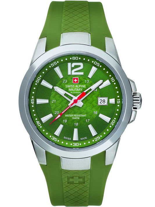 SWISS ALPINE MILITARY 7058-1838 Analoguhr Armbanduhr 43 mm