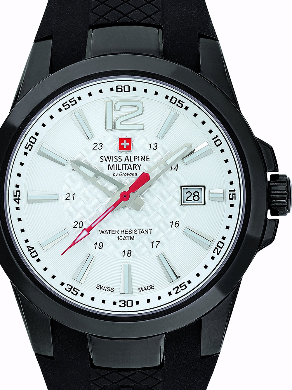 SWISS ALPINE MILITARY 7058-1873 Analoguhr Armbanduhr 46 mm ansicht-3