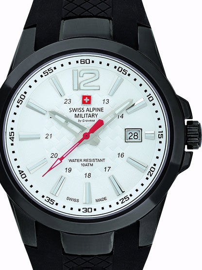 SWISS ALPINE MILITARY 7058-1873 Analoguhr Armbanduhr 46 mm ansicht-3