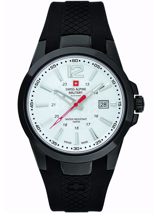 SWISS ALPINE MILITARY 7058-1873 Analoguhr Armbanduhr 46 mm