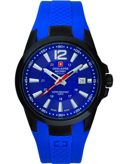 SWISS ALPINE MILITARY 7058-1875 Analoguhr Armbanduhr 46 mm