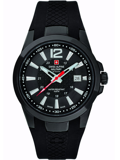 SWISS ALPINE MILITARY 7058-1877 Analoguhr Armbanduhr 46 mm