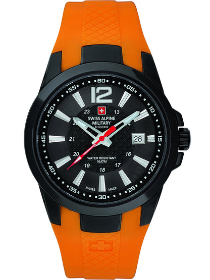 SWISS ALPINE MILITARY 7058-1879 Analoguhr Armbanduhr 46 mm