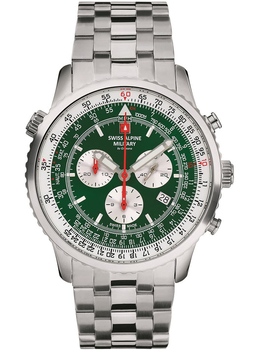 SWISS ALPINE MILITARY 7078-9134 Chronograph Armbanduhr