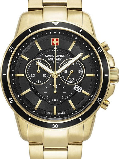 SWISS ALPINE MILITARY 7089-9117 Chronograph Armbanduhr 46 mm ansicht-3