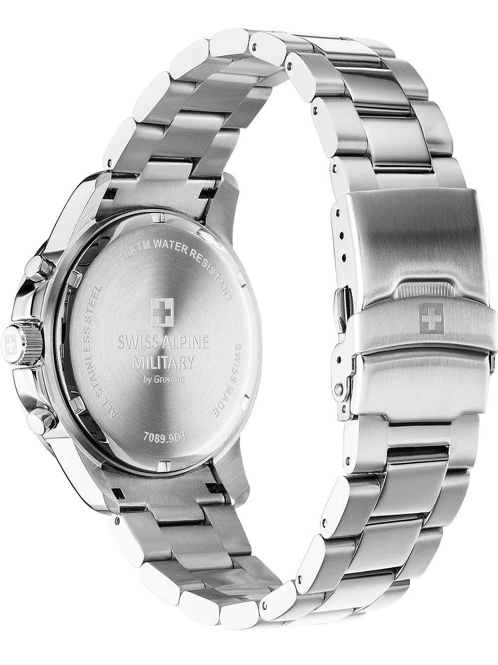 SWISS ALPINE MILITARY 7089-9137 Chronograph Armbanduhr 20 mm ansicht-3