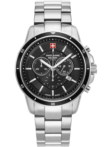 SWISS ALPINE MILITARY 7089-9137 Chronograph Armbanduhr 20 mm