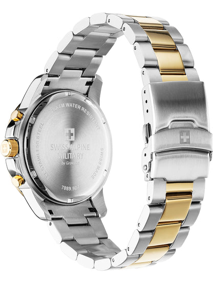 SWISS ALPINE MILITARY 7089-9142 Chronograph Armbanduhr 46 mm ansicht-3