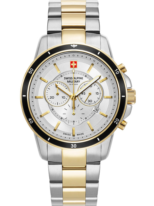 SWISS ALPINE MILITARY 7089-9142 Chronograph Armbanduhr 46 mm