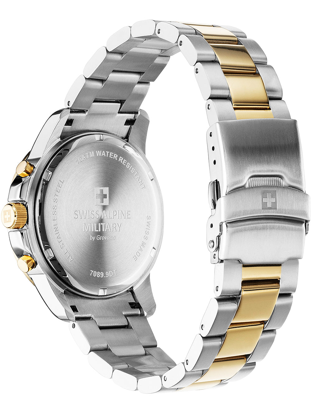 SWISS ALPINE MILITARY 7089-9145 Chronograph Armbanduhr 36 mm ansicht-3