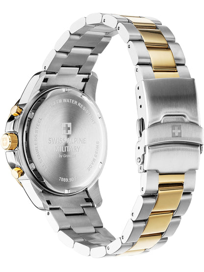 SWISS ALPINE MILITARY 7089-9145 Chronograph Armbanduhr 36 mm ansicht-3