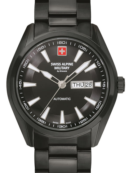SWISS ALPINE MILITARY 7090-2177 Analoguhr Armbanduhr 46 mm ansicht-3