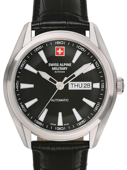 SWISS ALPINE MILITARY 7090-2537 Analoguhr Armbanduhr 46 mm ansicht-3