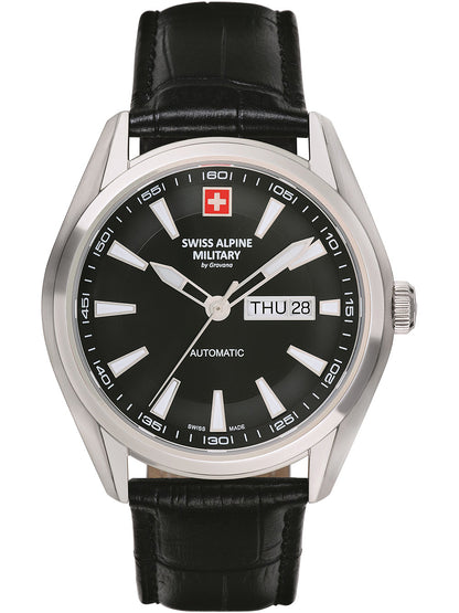 SWISS ALPINE MILITARY 7090-2537 Analoguhr Armbanduhr 46 mm