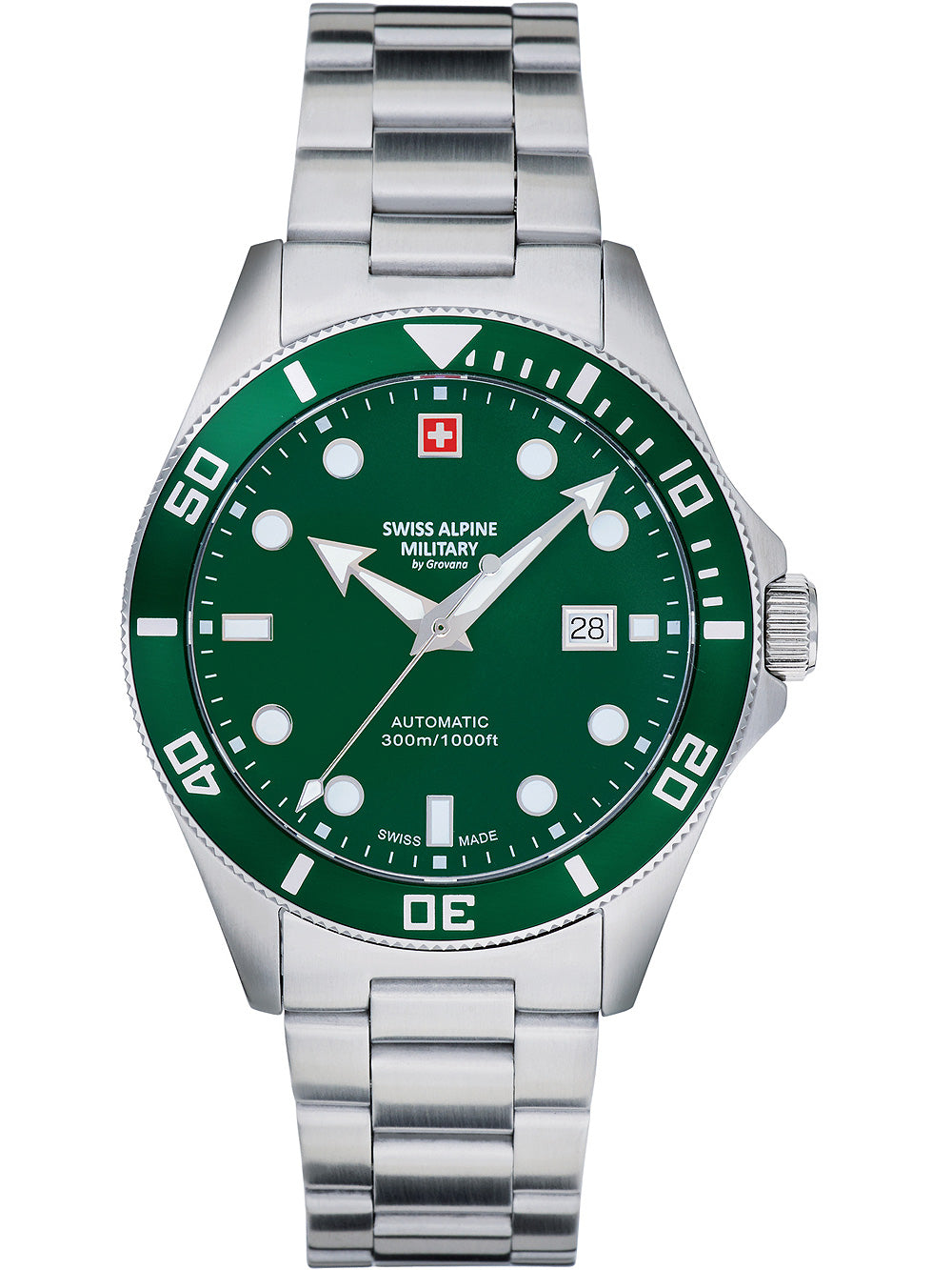 SWISS ALPINE MILITARY 7095-2134 Analoguhr Armbanduhr 46 mm