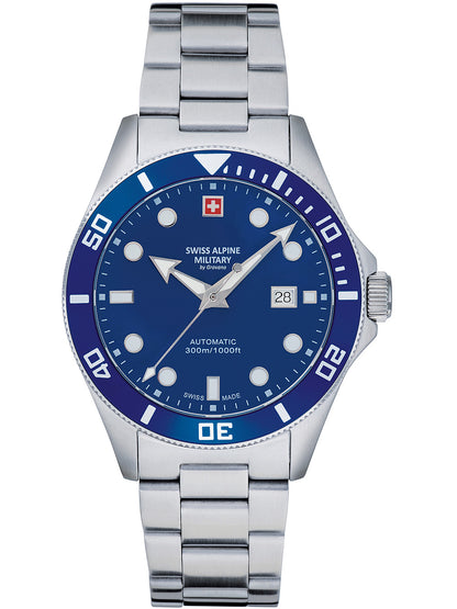 SWISS ALPINE MILITARY 7095-2135 Analoguhr Armbanduhr 46 mm