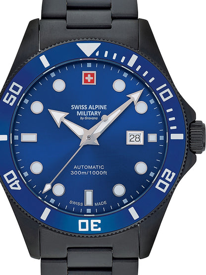 SWISS ALPINE MILITARY 7095-2175 Analoguhr Armbanduhr 46 mm ansicht-3