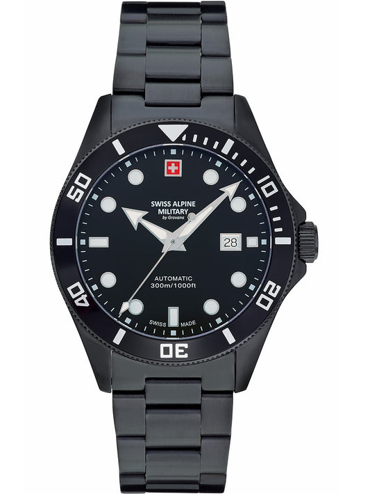 SWISS ALPINE MILITARY 7095-2177 Analoguhr Armbanduhr 46 mm