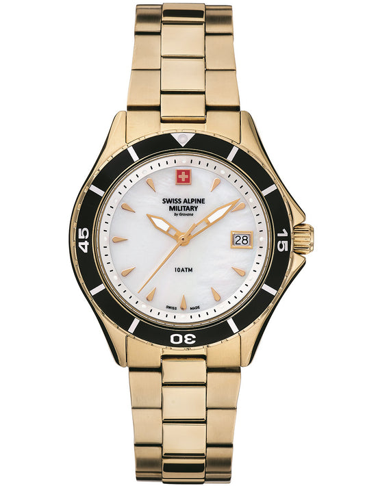 SWISS ALPINE MILITARY 7740-1113 Analoguhr Armbanduhr 46 mm