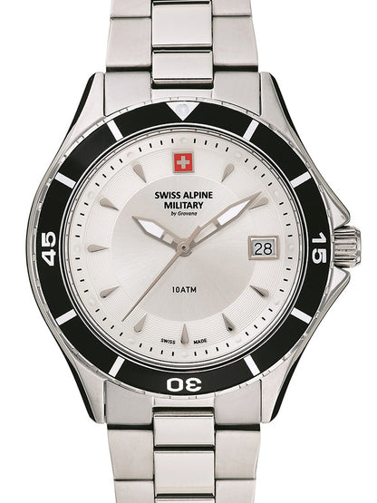 SWISS ALPINE MILITARY 7740-1132 Analoguhr Armbanduhr 46 mm ansicht-3
