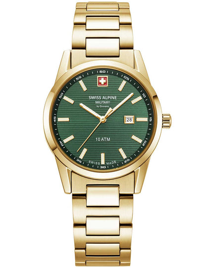 SWISS ALPINE MILITARY 7767-1114 Analoguhr Armbanduhr 46 mm