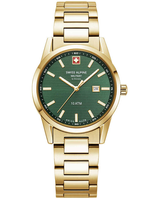 SWISS ALPINE MILITARY 7767-1114 Analoguhr Armbanduhr 46 mm