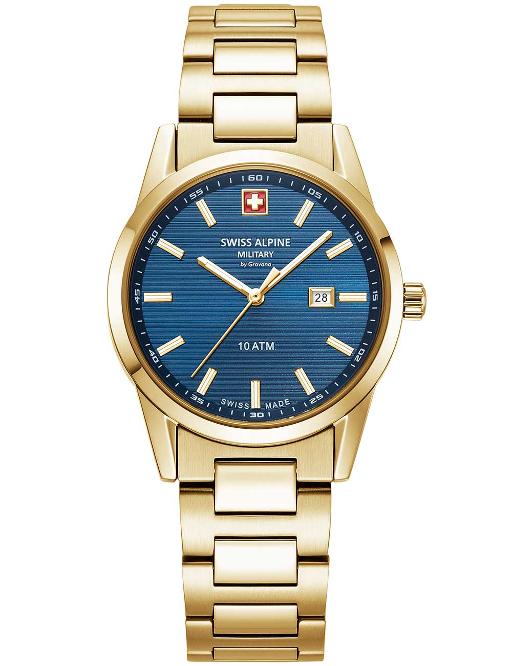 SWISS ALPINE MILITARY 7767-1115 Analoguhr Armbanduhr 46 mm