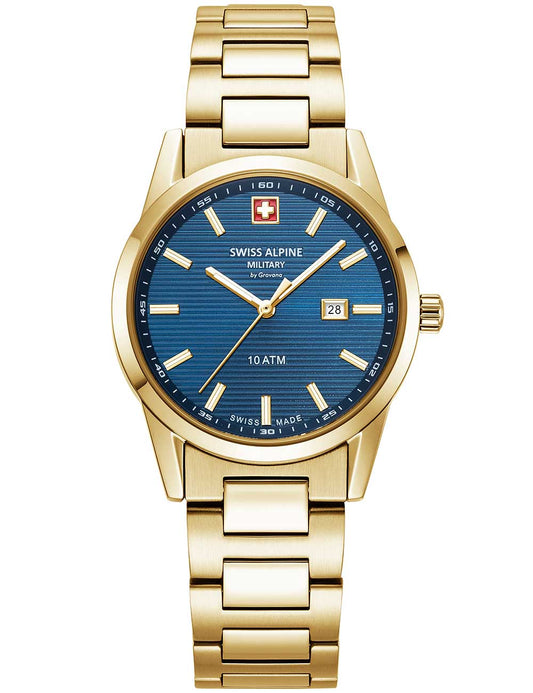 SWISS ALPINE MILITARY 7767-1115 Analoguhr Armbanduhr 46 mm