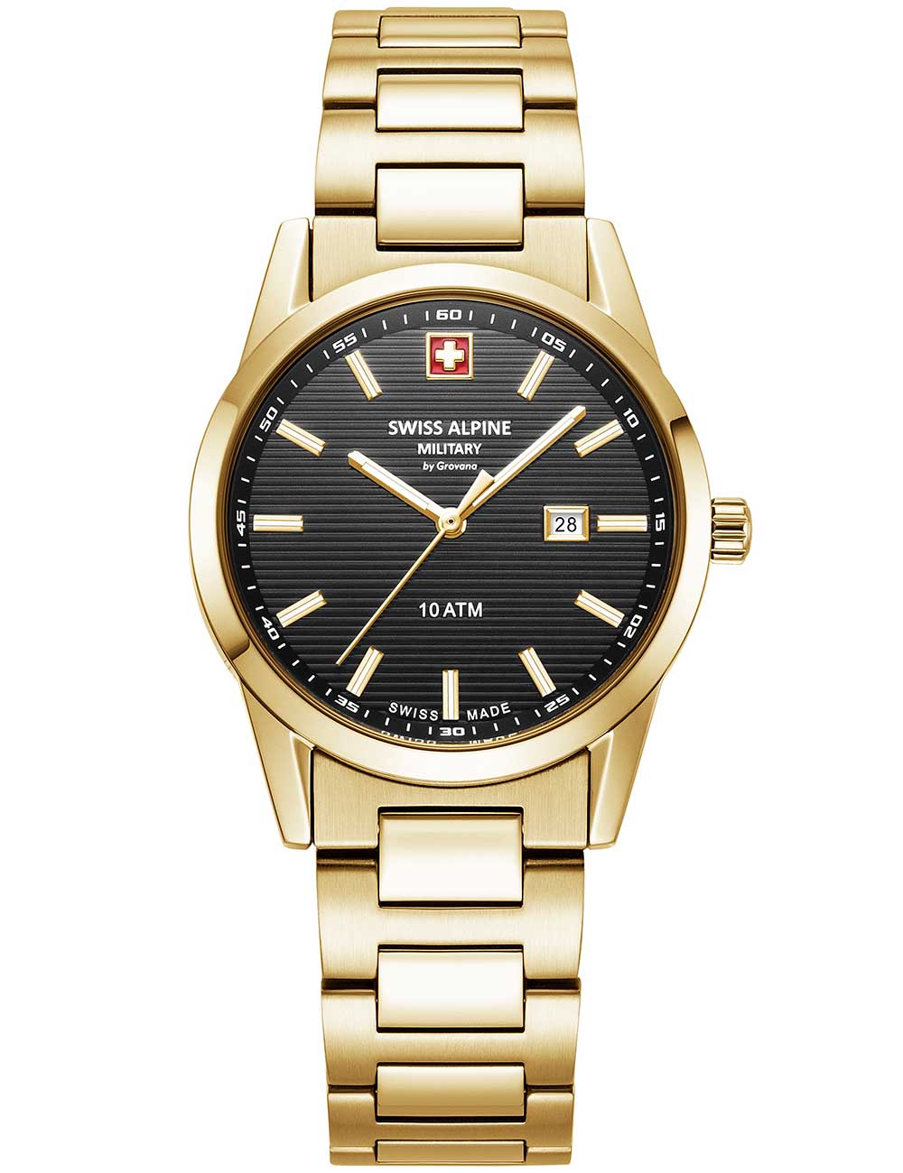 SWISS ALPINE MILITARY 7767-1117 Analoguhr Armbanduhr 46 mm