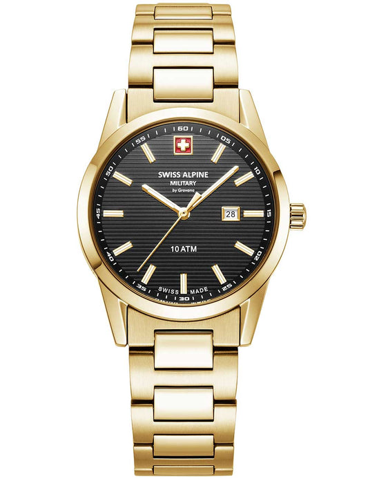 SWISS ALPINE MILITARY 7767-1117 Analoguhr Armbanduhr 46 mm