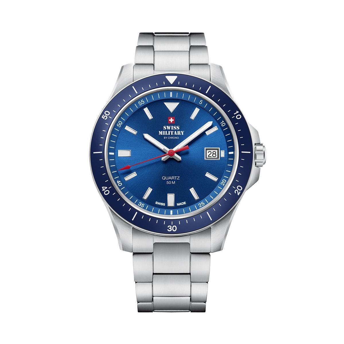 SWISS MILITARY By CHRONO WATCHES Mod. SM34082.02 SM34082-02 Armbanduhr ansicht-2