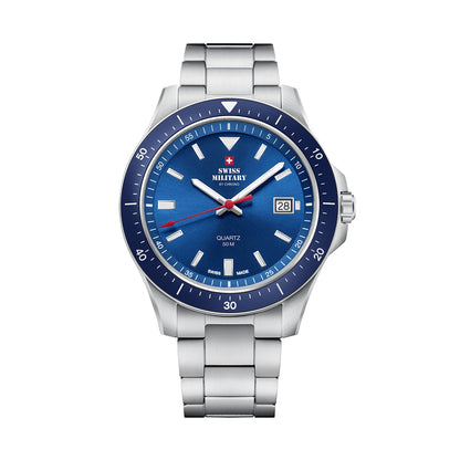 SWISS MILITARY By CHRONO WATCHES Mod. SM34082.02 SM34082-02 Armbanduhr ansicht-2