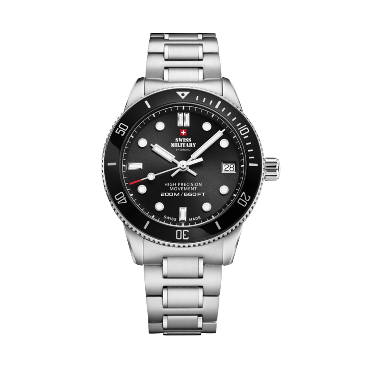 SWISS MILITARY By CHRONO WATCHES Mod. SM34089.01 SM34089-01 Armbanduhr ansicht-2