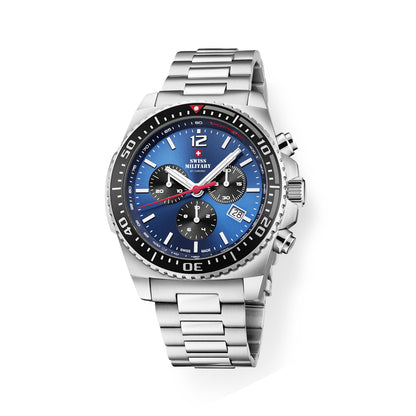 SWISS MILITARY By CHRONO WATCHES Mod. SM34093.02 SM34093-02 Armbanduhr