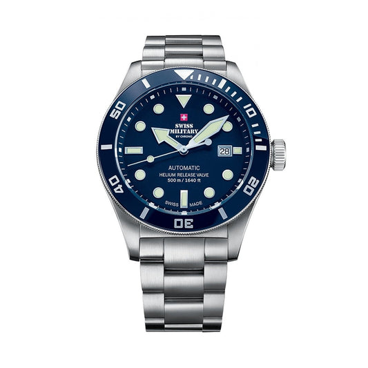 SWISS MILITARY By CHRONO WATCHES Mod. SMA34075.02 SMA34075-02 Armbanduhr ansicht-2